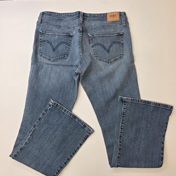 Levi Superlow Boot Cut Light Wash 518 Size 11M - Picture 2 of 8